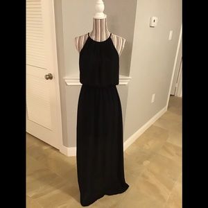 Gianni Bini Black Maxi Dress Size M